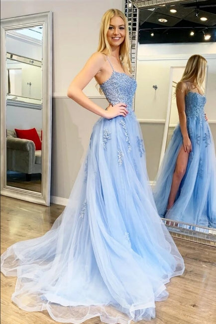 The Baby Blue Gala Dress