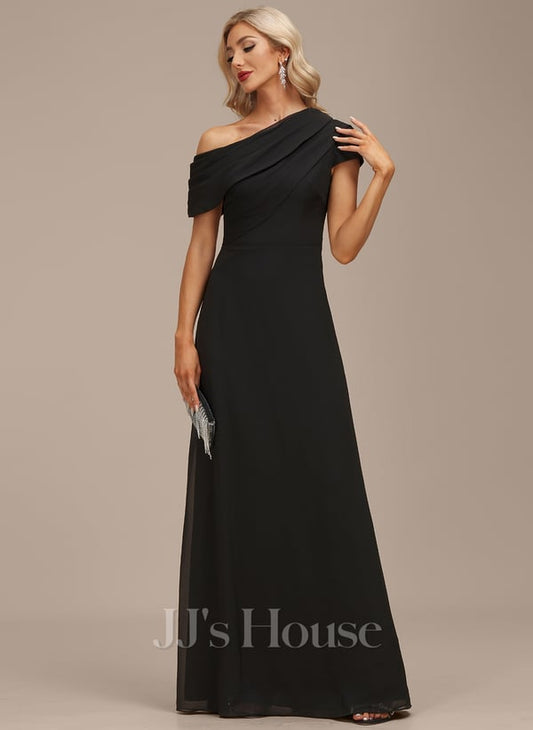 Black gala dress